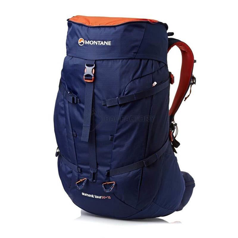 Туристичний рюкзак Montane Summit Tour 50+15 Antarctic Blue M/L (PST50ANTM1)