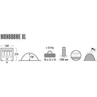 Намет чотиримісний High Peak Monodome XL 4 Pearl (928138)