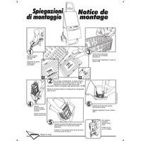 Господарський сумка-візок Aurora Milano 60 131 Blue/White point (928589)