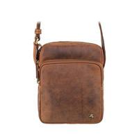 Чоловіча шкіряна сумка Visconti Riley Havana Tan (TC68 TAN)