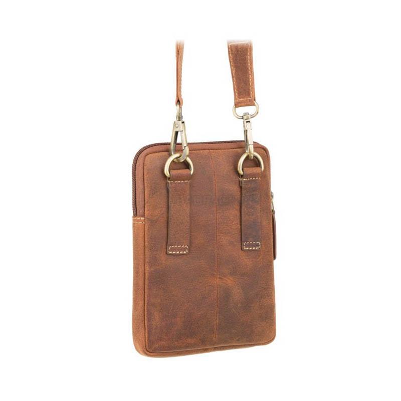 Чоловіча шкіряна сумка Visconti Remi Oil Tan (S10 OIL TAN)