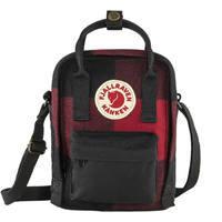 Наплічна сумка Fjallraven Kanken Re - Wool Sling Red - Black (23329.320-550)