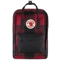 Міський рюкзак Fjallraven Kanken Re - Wool Laptop 15 Red - Black (23328.320-550)