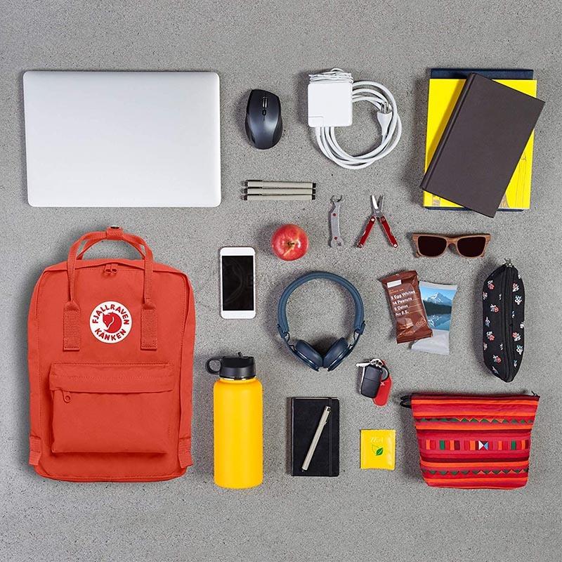 Міський рюкзак Fjallraven Kanken Laptop 13 Rowan Red (27171.333)