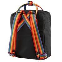 Міський рюкзак Fjallraven Kanken Rainbow Mini Black - Rainbow Pattern (23621.550-907)