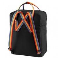 Міський рюкзак Fjallraven Kanken Rainbow Black - Rainbow Pattern (23620.550-907)
