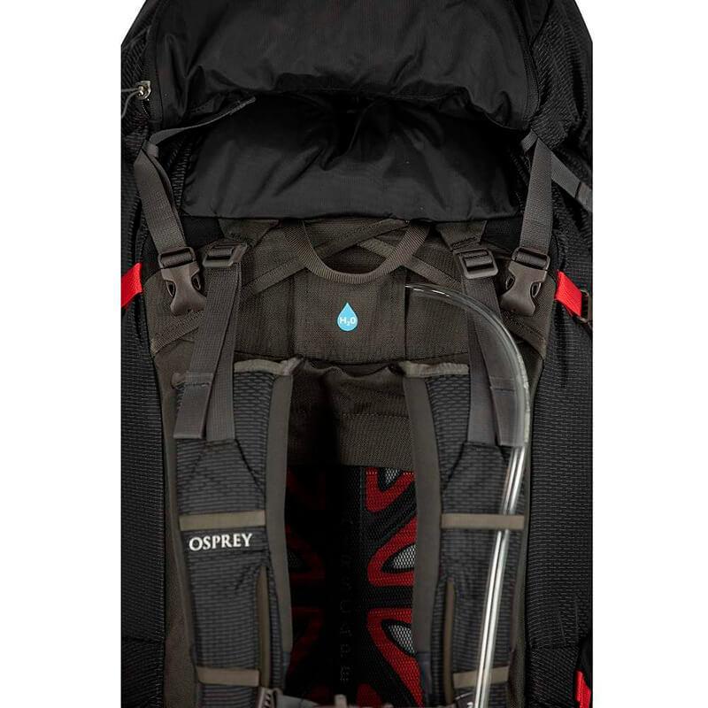 Туристичний рюкзак Osprey Aether Plus 85 Black S/M (009.2430)