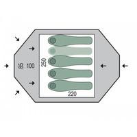 Намет чотиримісний Pinguin Tornado 4 Green (PNG 123.4)