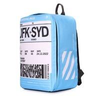 Рюкзак для ручної поклажі Poolparty HUB - Ryanair/Wizz Air/МАУ (hub - boardingpass)