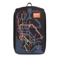 Рюкзак для ручної поклажі Poolparty HUB - Ryanair/Wizz Air/МАУ (hub - subway)