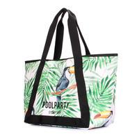 Жіноча літня сумка Poolparty Laguna з тропічним принтом (laguna - tropic)