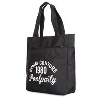Жіноча сумка Poolparty Old School Чорна (oldschool - oxford - black)