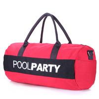 Спортивно-повсякденна сумка Poolparty Gymbag Червоний (gymbag - red - black)