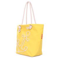 Жіноча сумка Poolparty з якорем Жовта (anchor - oxford - yellow)