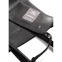 Жіноча сумка-шоппер Poolparty Model еко-кожа Чорний (model - pu - black)