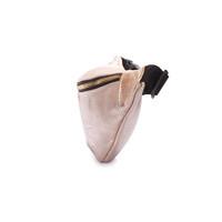 Поясна шкіряна сумка Poolparty PLPRT Золотистий (waistbag - leather - gold)