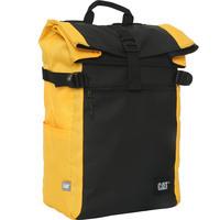 Міський рюкзак CAT Heritage з отд. для ноутбука 21л Чорний/Жовтий (83831;12)
