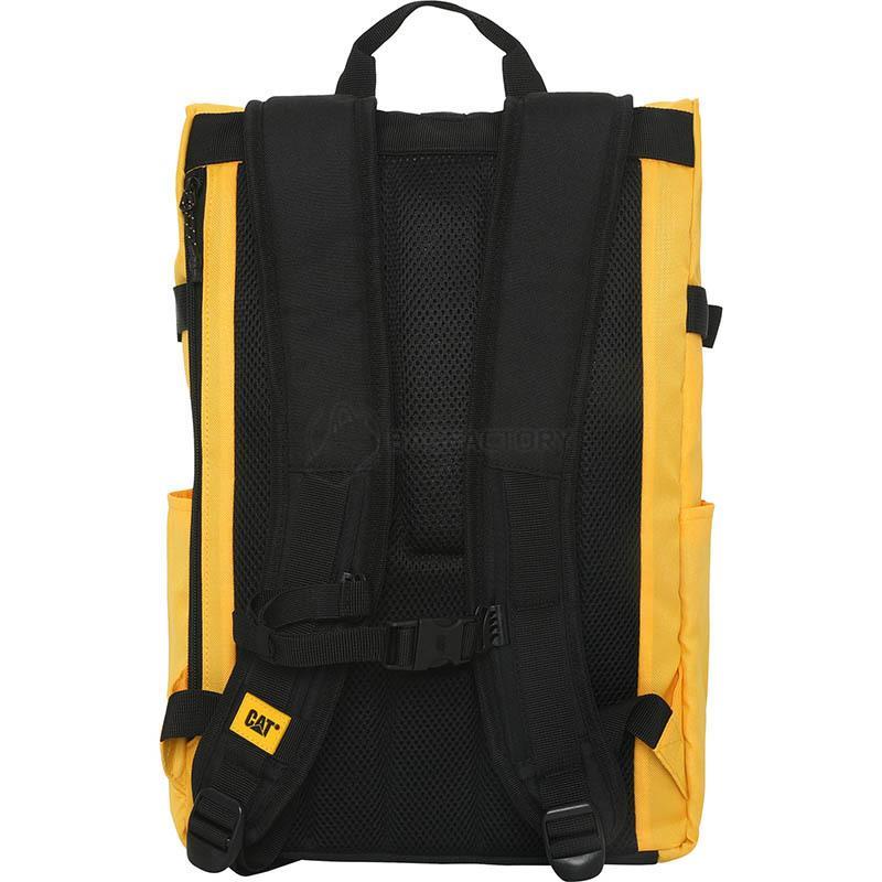 Міський рюкзак CAT Heritage з отд. для ноутбука 21л Чорний/Жовтий (83831;12)