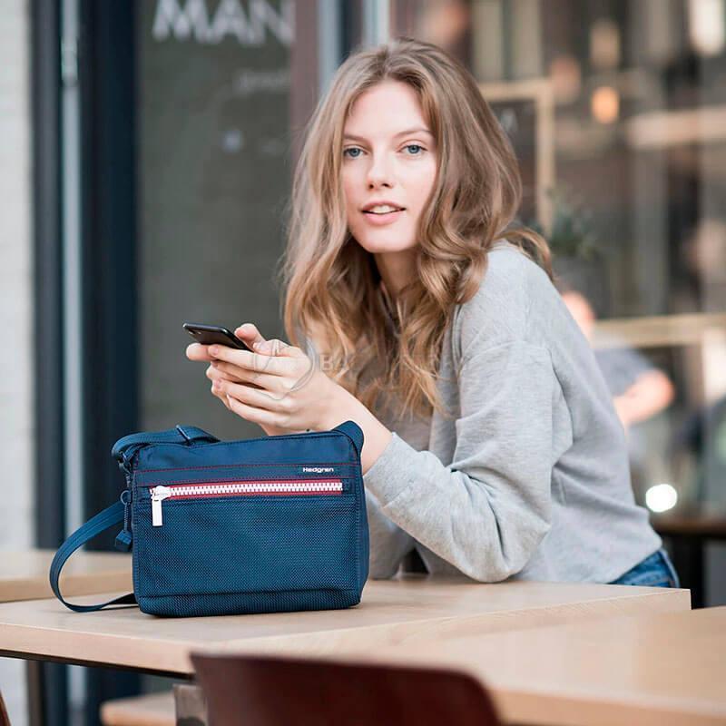 Жіноча сумка через плече Hedgren Inner City EYE Active Blue (HIC176/231-09)