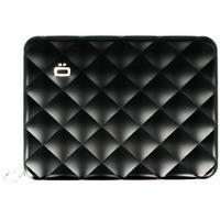 Портмоне алюмінієве Ogon Quilted Passport на блискавці Чорний (QP_Black)