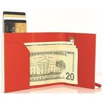 Гаманець шкіряний Ogon Cascade Zipper Wallet Помаранчевий (CZ_Orange)