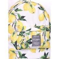 Міський молодіжний рюкзак Poolparty з лимонами (backpack - lemons)
