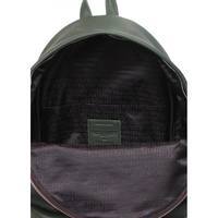 Міський шкіряний рюкзак Poolparty Темно-зелений (backpack - leather - darkgreen)