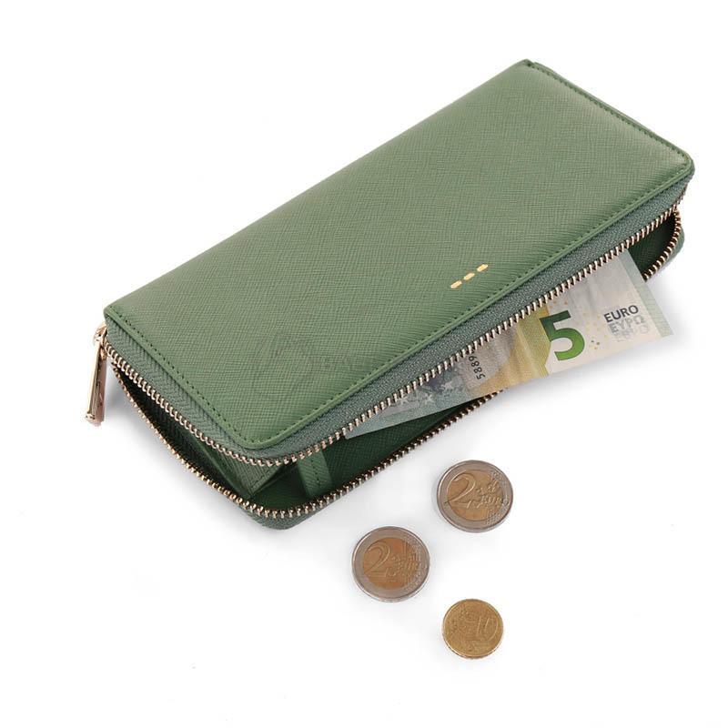 Гаманець жіночий Roncato Aroma з RFID -захистом Зелений (400730/07)