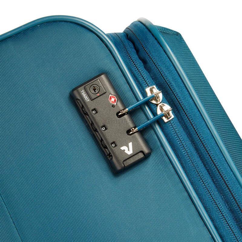 Валіза на 4-х колесах Roncato Crosslite Бірюзова (414871/88)