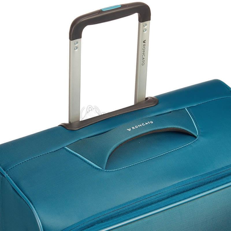 Валіза на 4-х колесах Roncato Crosslite Бірюзова (414871/88)