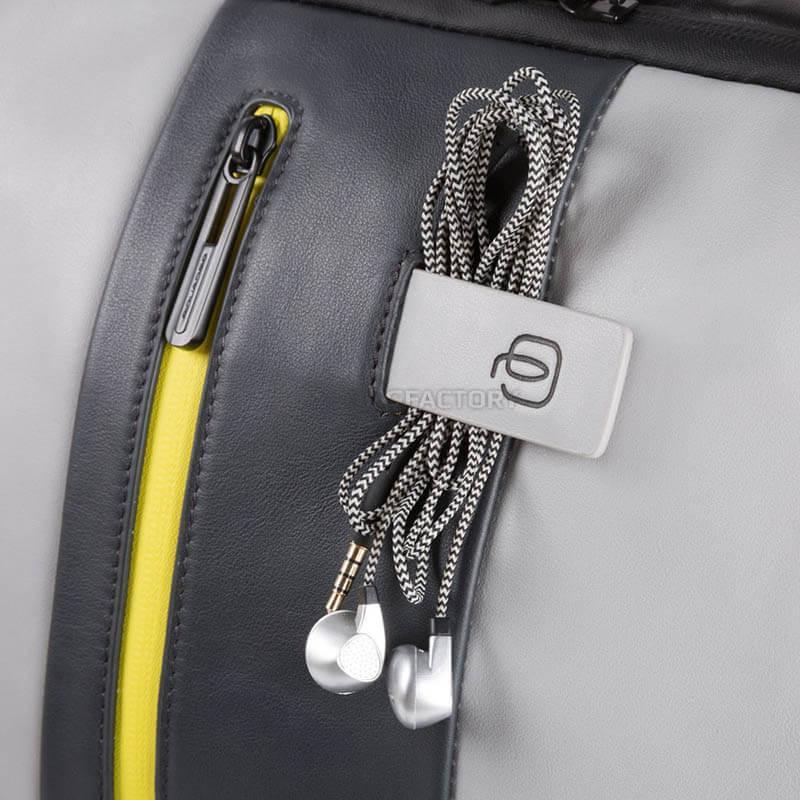 Міський рюкзак Piquadro Urban Bagmotic Grey - Grey д/ноут 15.6