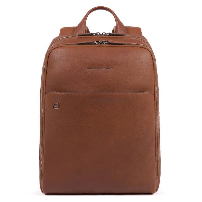 Міський рюкзак Piquadro Black Square Tobacco з відділ. д/ноутбука 14