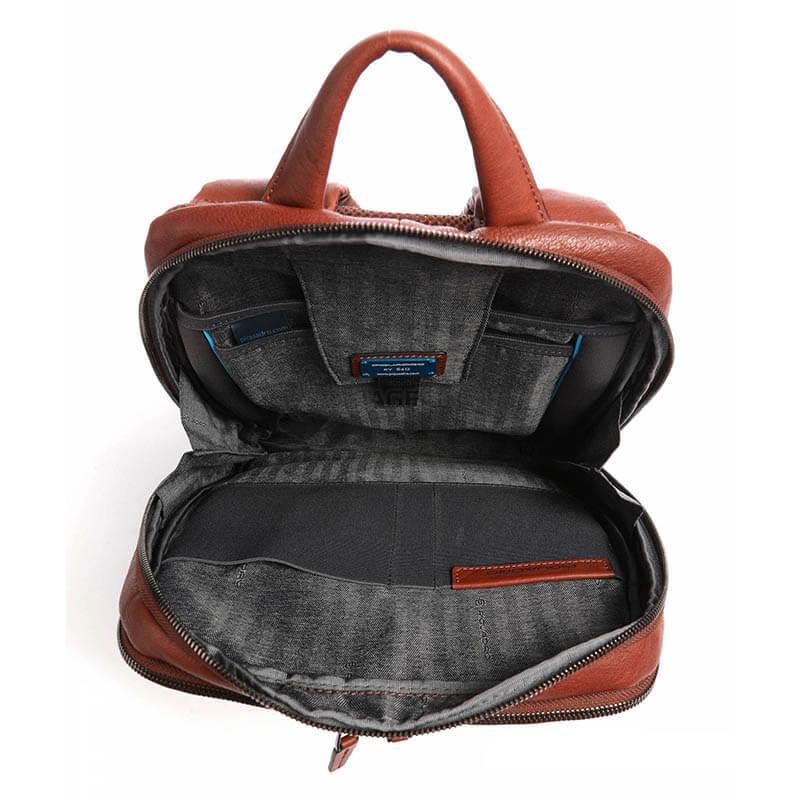 Міський рюкзак Piquadro Black Square Tobacco з відділ. д/ноутбука 14