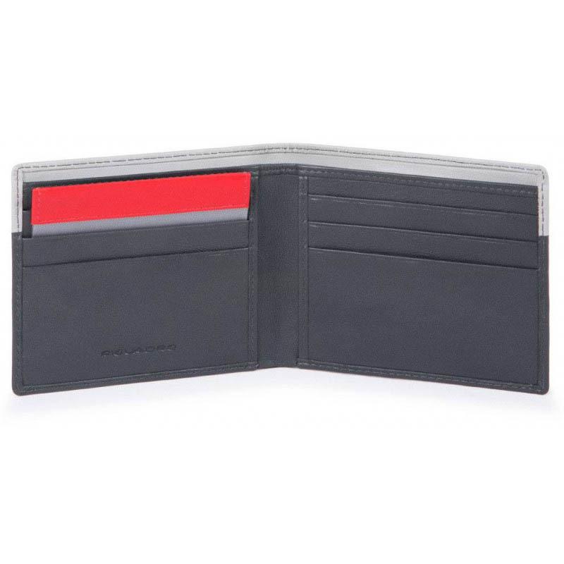Портмоне Piquadro Urban Grey - Black з RFID захистом (PU3891UB00R_GRN)