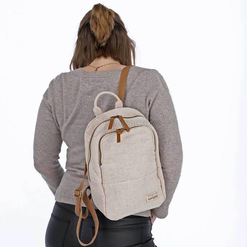 Міський рюкзак Travelite Hempline Beige 5.9л (TL000582 - 40)