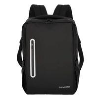 Міський рюкзак Travelite Basics Black Boxy з відділ. д/ноутбука 15