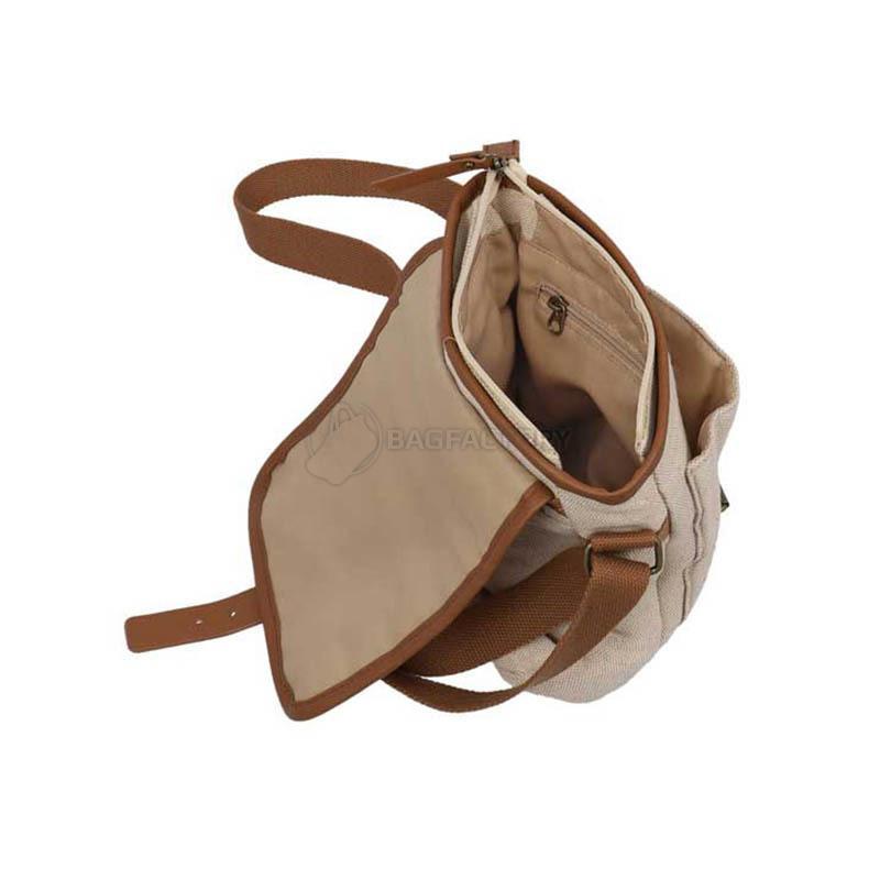 Наплічна сумка Travelite Hempline Beige 2.3л (TL000581 - 40)