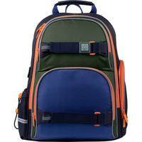 Шкільний набір Wonder Kite рюкзак + пенал + сумка д/взуття Синьо-зелений (SET_WK21 - 702M-2)