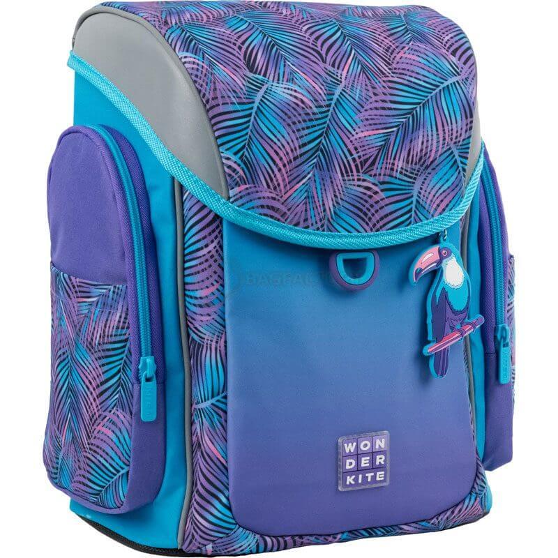 Шкільний набір Wonder Kite рюкзак + пенал + сумка для взуття Tropic (SET_WK21 - 583S-1)