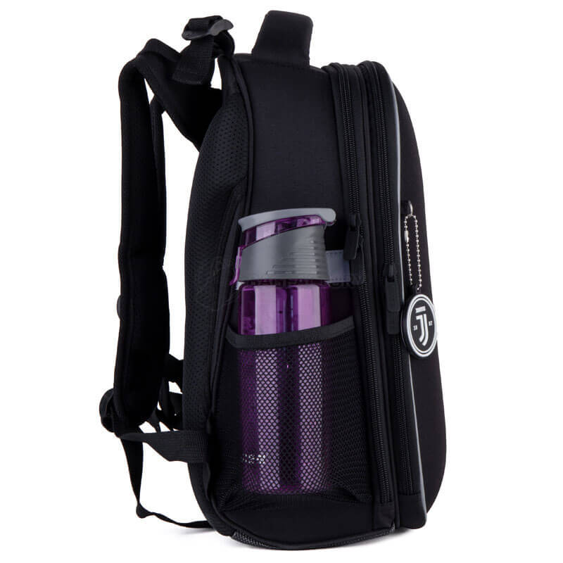 Шкільний рюкзак Kite Education FC Juventus каркасний Чорний 16л (JV21 - 531M)