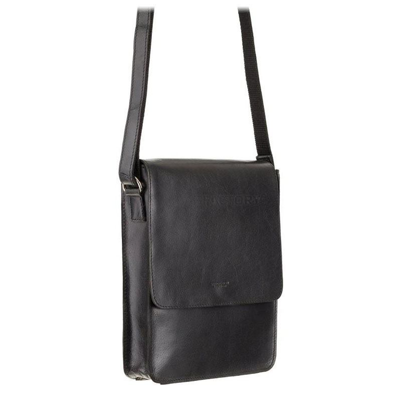 Чоловіча шкіряна сумка Visconti Skyler Black (S11 BLK)