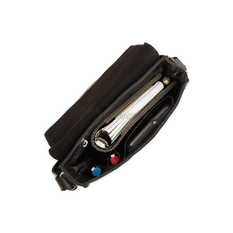 Чоловіча шкіряна сумка Visconti Skyler Black (S11 BLK)