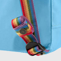 Міський рюкзак Fjallraven Kanken Rainbow Mini Air Blue - Rainbow Pattern (23621.508-907)