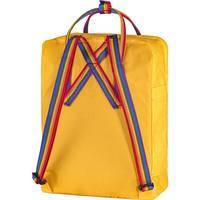 Міський рюкзак Fjallraven Kanken Rainbow Warm Yellow - Rainbow Pattern (23620.141-907)