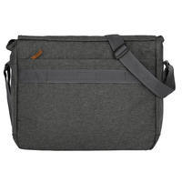 Чоловіча сумка Travelite Basics Messenger Anthracite з відділ. д/ноутбука 15
