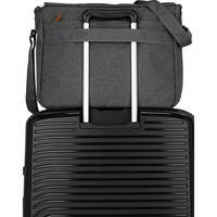 Чоловіча сумка Travelite Basics Messenger Anthracite з відділ. д/ноутбука 15