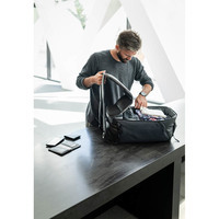 Міський рюкзак-ручная поклажа Hedgren Commute Чорний/Мілітарі 45л (HCOM07/163-01)