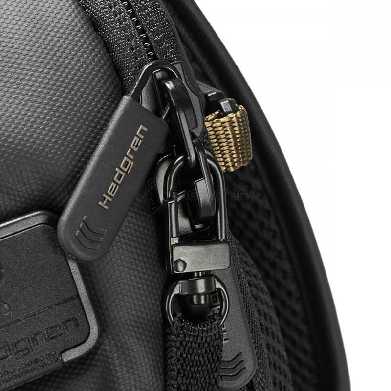 Міський рюкзак-ручная поклажа Hedgren Commute Чорний/Мілітарі 45л (HCOM07/163-01)