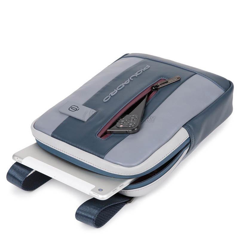 Чоловіча сумка Piquadro Urban Grey - Bordo (CA1816UB00_GRBO)