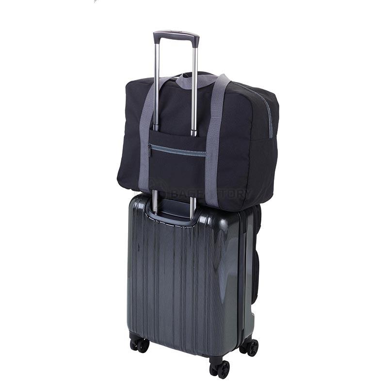 Дорожня сумка Troika складна 24л Чорний (TRP24/BK)